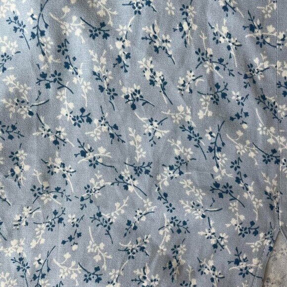 Reformation Margot Mini Skirt In Blue Floral Print | Womens Size 6 - Picture 5 of 6